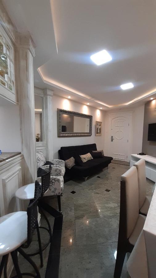 Ferienwohnung Lindo Flat No Edificio Cosmopolitan, Com Garagem E Piscina Santos  Exterior foto