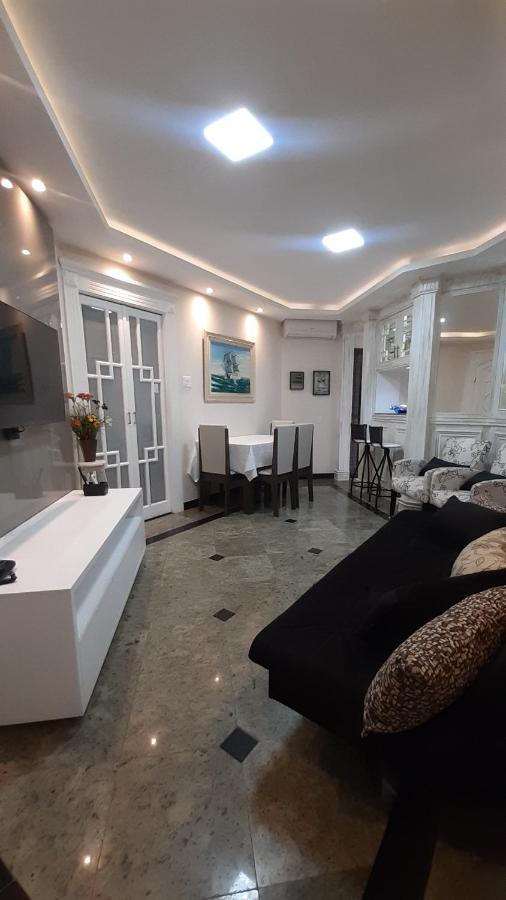 Ferienwohnung Lindo Flat No Edificio Cosmopolitan, Com Garagem E Piscina Santos  Exterior foto