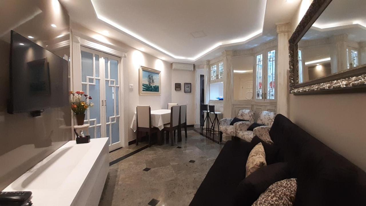 Ferienwohnung Lindo Flat No Edificio Cosmopolitan, Com Garagem E Piscina Santos  Exterior foto