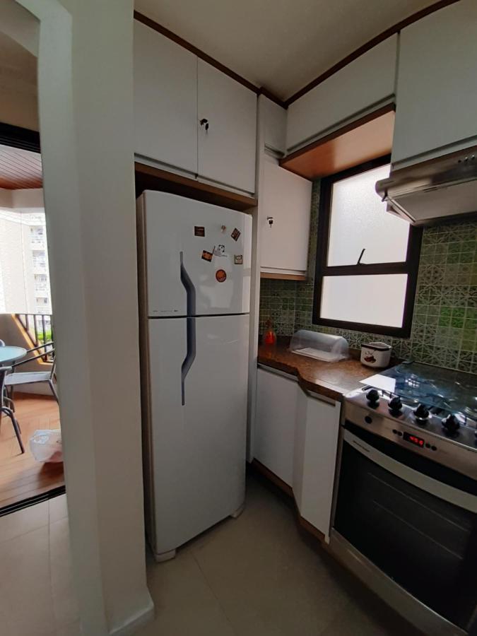 Ferienwohnung Lindo Flat No Edificio Cosmopolitan, Com Garagem E Piscina Santos  Exterior foto