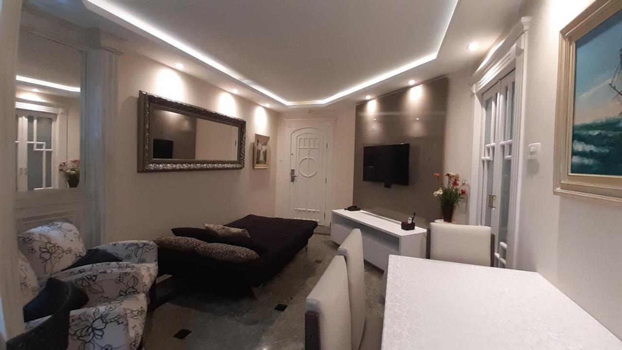 Ferienwohnung Lindo Flat No Edificio Cosmopolitan, Com Garagem E Piscina Santos  Exterior foto