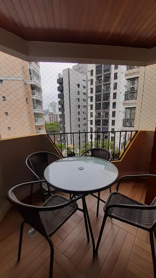 Ferienwohnung Lindo Flat No Edificio Cosmopolitan, Com Garagem E Piscina Santos  Exterior foto