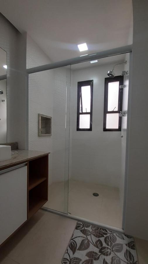 Ferienwohnung Lindo Flat No Edificio Cosmopolitan, Com Garagem E Piscina Santos  Exterior foto