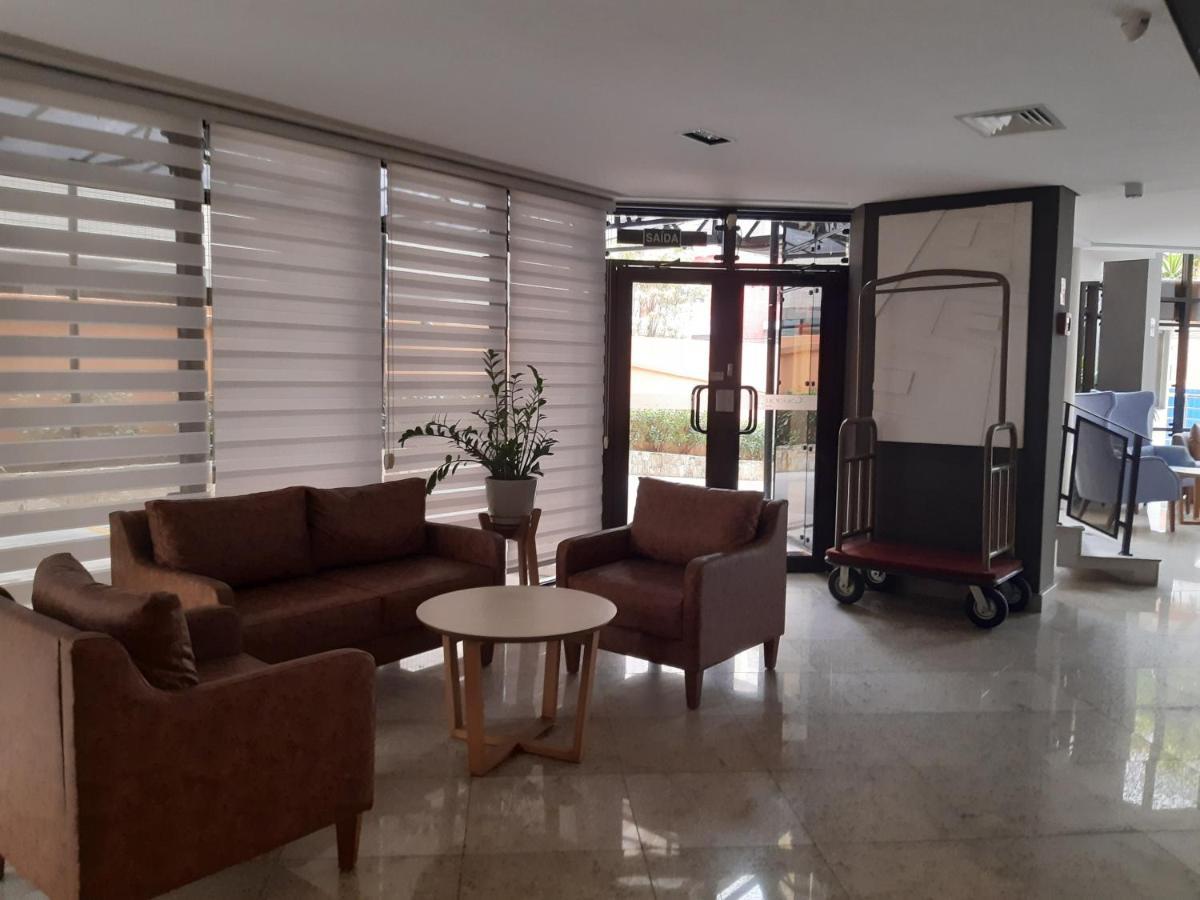 Ferienwohnung Lindo Flat No Edificio Cosmopolitan, Com Garagem E Piscina Santos  Exterior foto