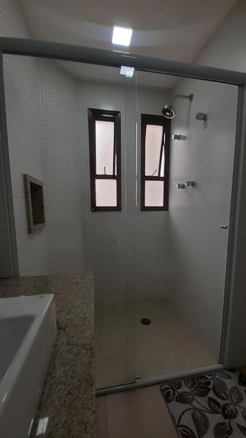 Ferienwohnung Lindo Flat No Edificio Cosmopolitan, Com Garagem E Piscina Santos  Exterior foto