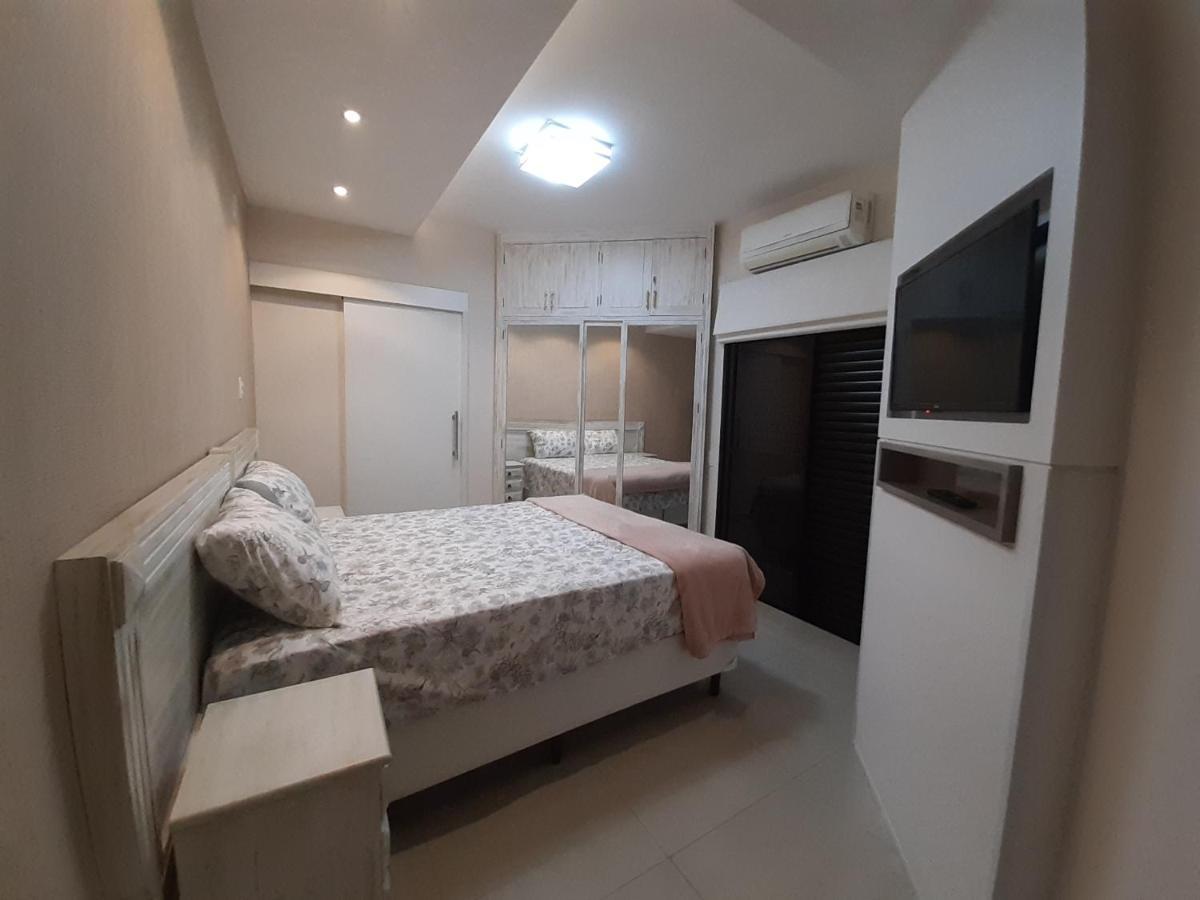 Ferienwohnung Lindo Flat No Edificio Cosmopolitan, Com Garagem E Piscina Santos  Exterior foto